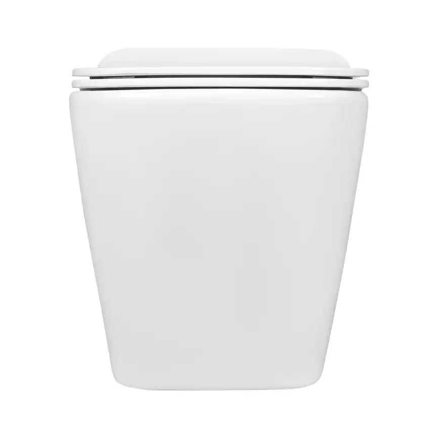 Подвесной унитаз Aquatek Дельта AQ1911-00 безободковый, с сиденьем микролифт, Белый фото 4