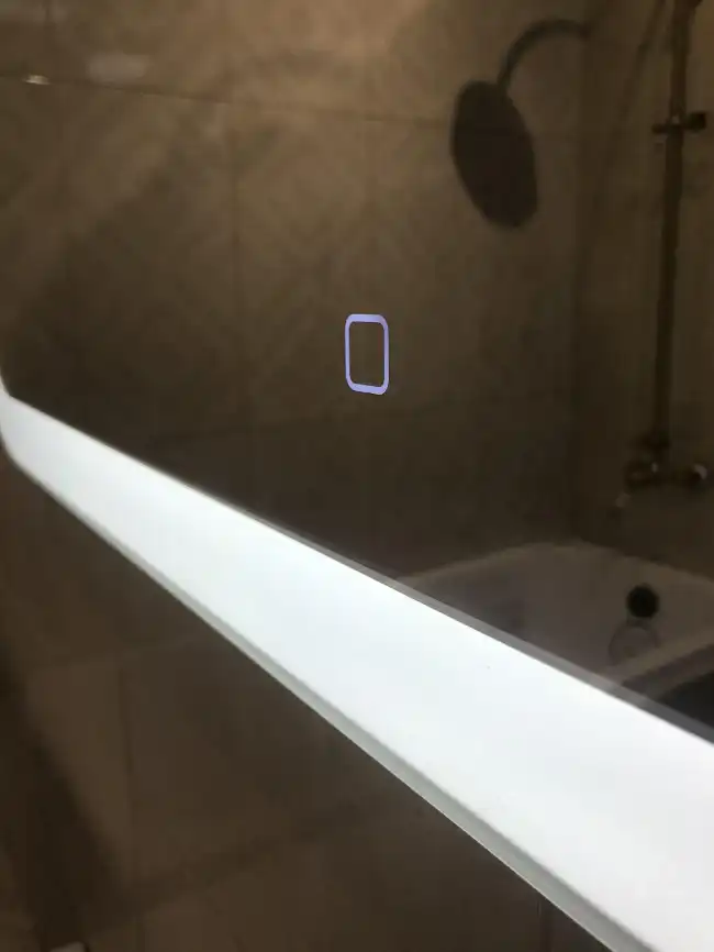 Зеркало с подсветкой AVS Байкал 100х80 см фото 6