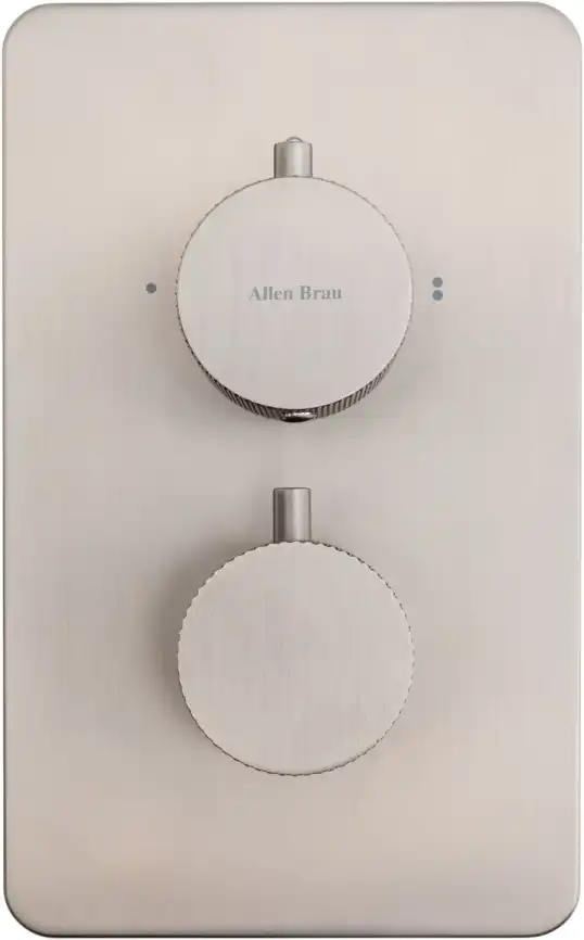 Смеситель для ванны Allen Brau Priority 5.3U123-BN (с внутренней частью, 3 выхода) никель браш фото 6