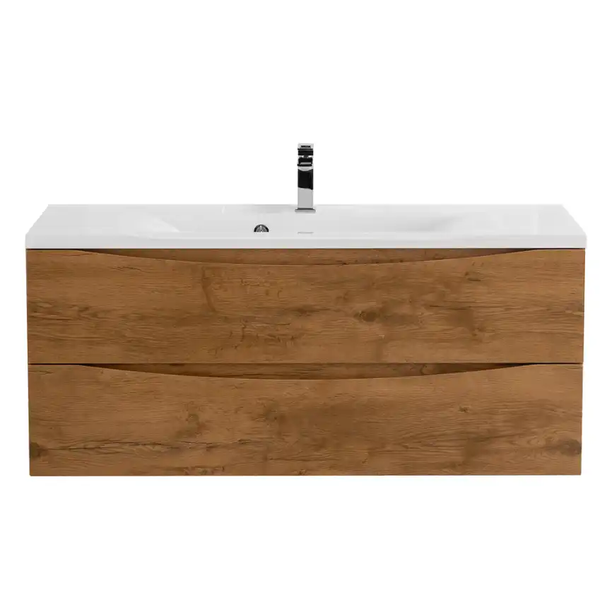 Тумба под раковину BelBagno MARINO-1100-2C-SO-RN-P подвесная Rovere Nature фото 1