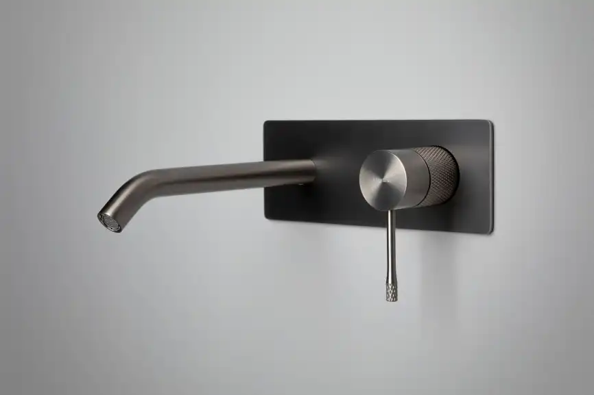 Смеситель для раковины Allen Brau Priority 4.0 5.31D03-MG (с внутренней частью) графит браш фото 6