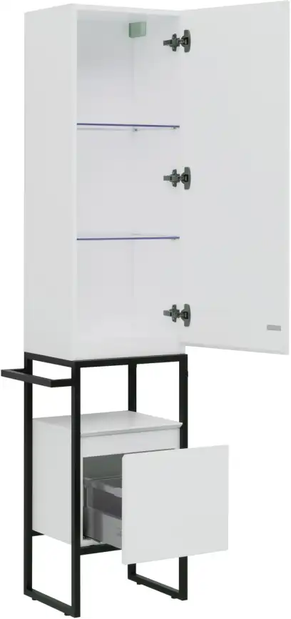 Шкаф-пенал Allen Brau Priority 40 1.31005.WM R белый матовый фото 4