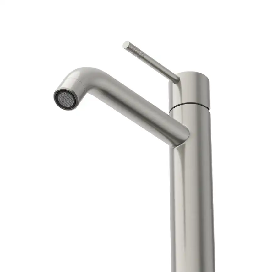 Смеситель для накладной раковины Cezares RELAX-LC1-IN-W0, Сатин фото 3