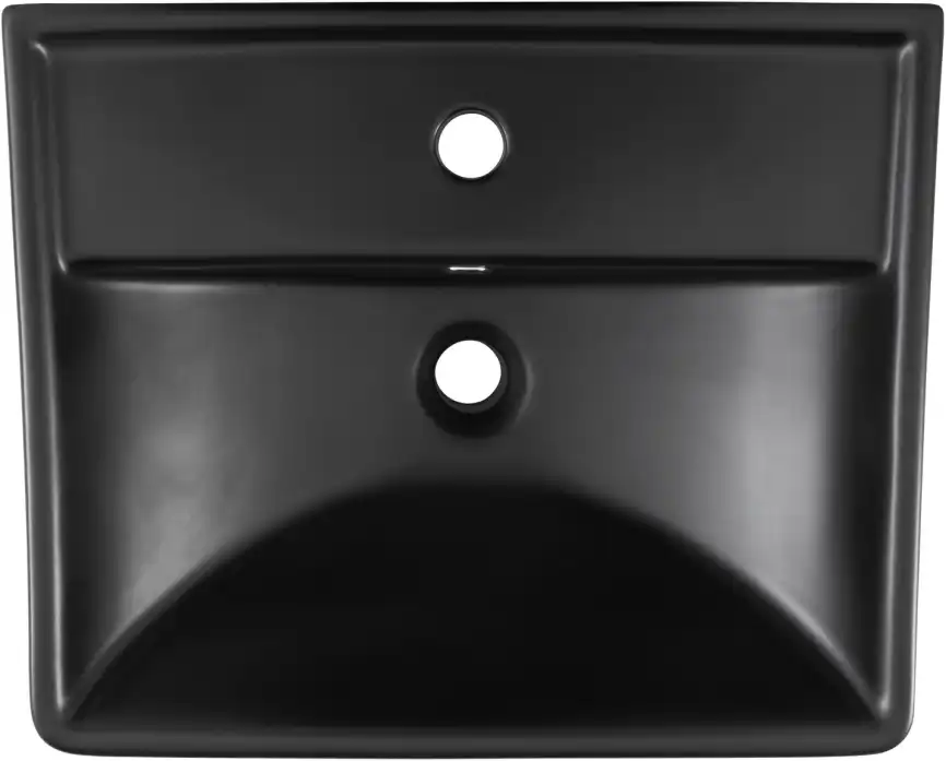 Раковина Aquanet Ирис 50 329246 прямоугольная, Черная матовая фото 4