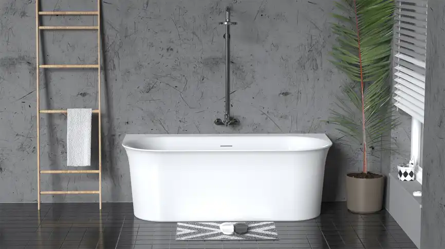 Акриловая ванна Azario Alba 150х80 AZ-8695-1.5, Отдельностоящая фото 2