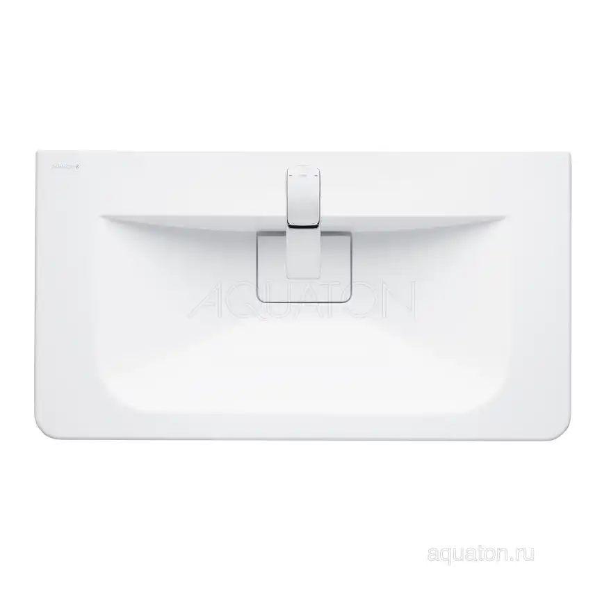 Раковина AQUATON Шерилл 85 белая 1A71443KSH010 фото 2
