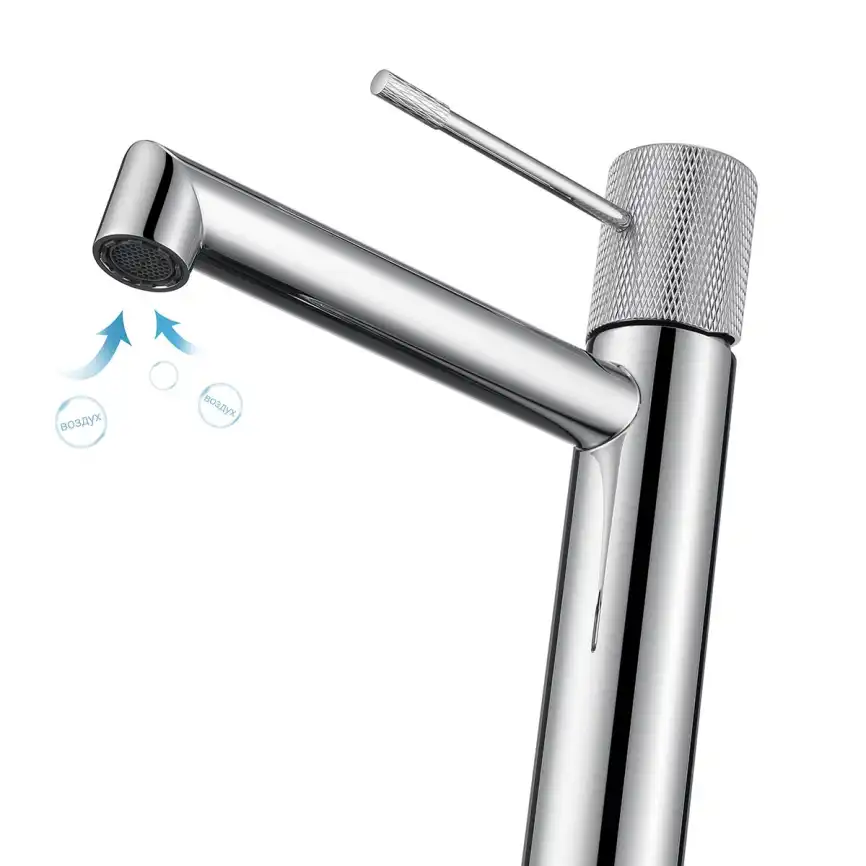 Смеситель для раковины Vincea Desire VBF-1D1CH однорычажный, хром фото 6