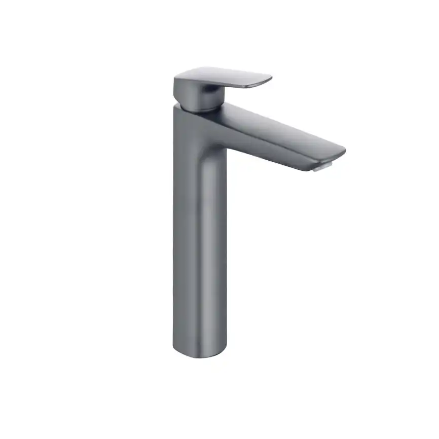 Смеситель для раковины Aquatek Вега AQ1004BGM, Оружейная сталь фото 1