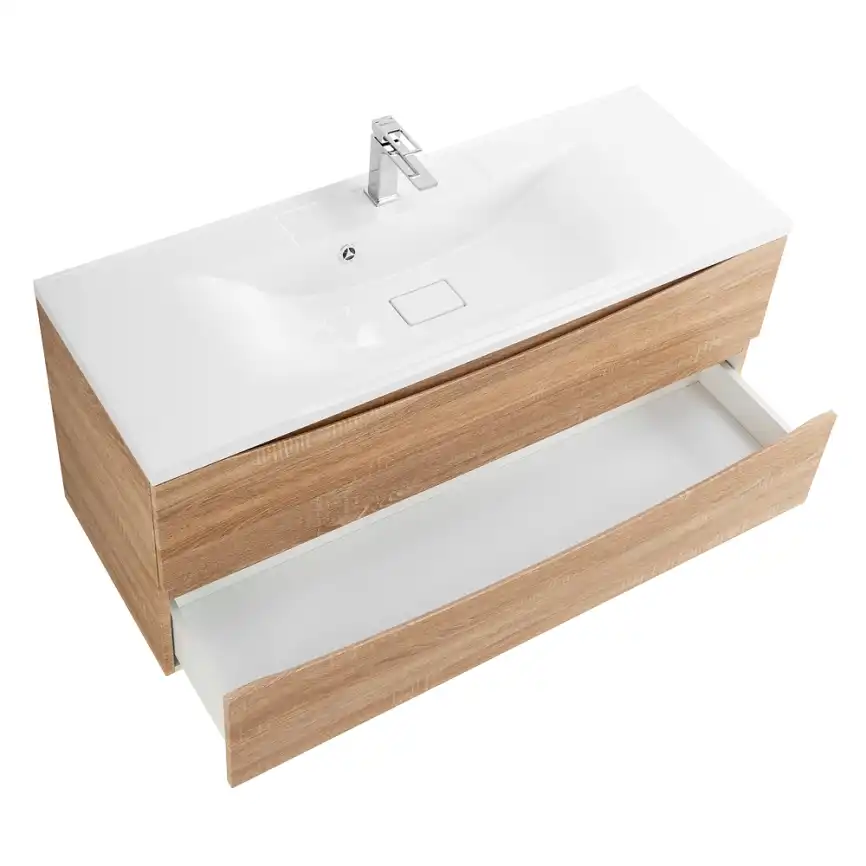 Тумба под раковину BelBagno MARINO-1200-2C-SO-WO-P подвесная Rovere Bianco фото 4