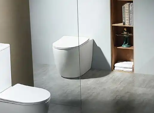 Унитаз напольный приставной Aquatek ЕВРОПA безободковый Q1902-00 560*360*410, горизонтальный выпуск,тонкое сиденье микролифт фото 4