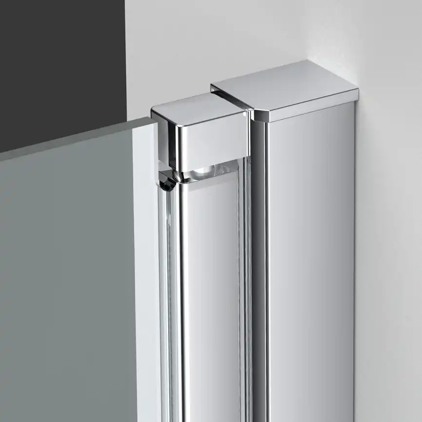 Душевая дверь Vincea Alpha 60 VDP-3AL600CL, распашная, профиль хром, стекло прозрачное фото 3