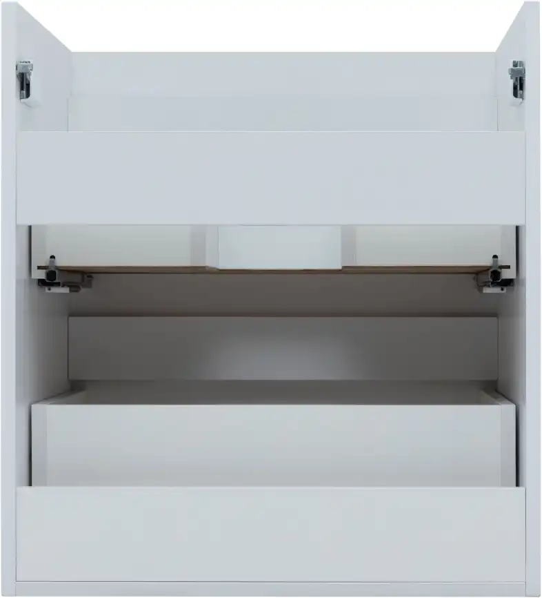 Тумба под раковину Aquanet Практика 60 белый глянец, 347963 фото 12