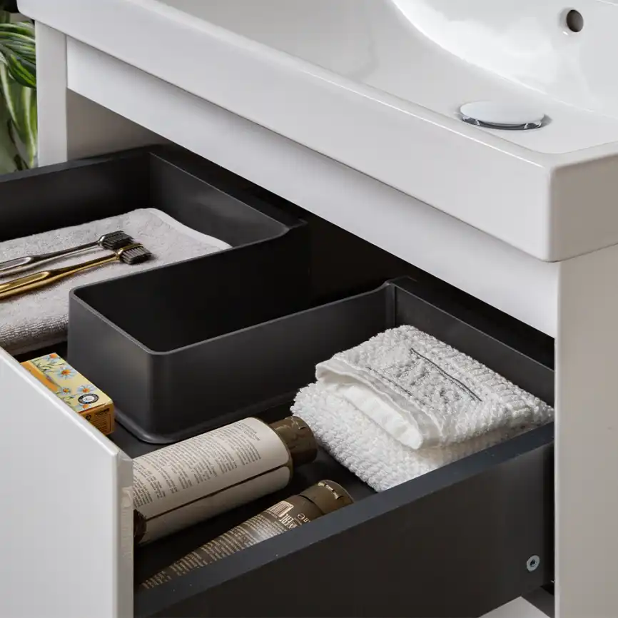 Тумба с раковиной AVS Гармония 60 белая, N821-07-600WG-02-610WG фото 13