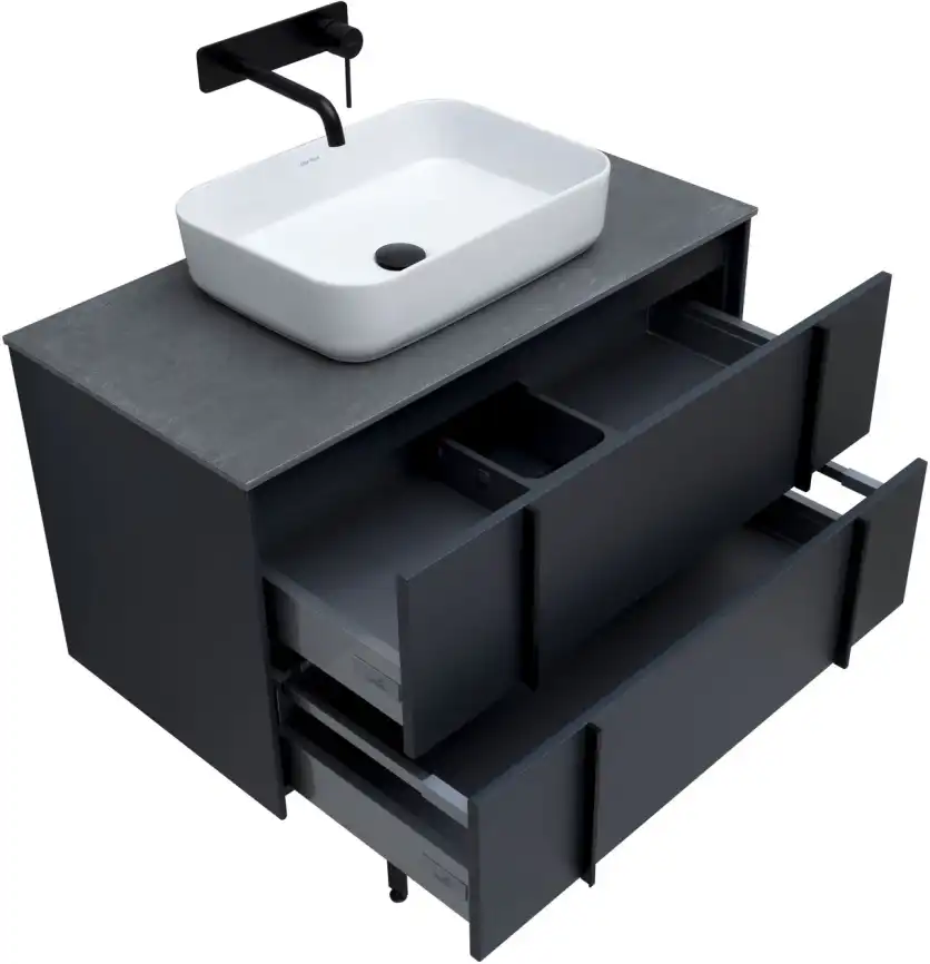 Тумба под раковину Allen Brau Reality 90 1.32006.AM антрацит матовый фото 25