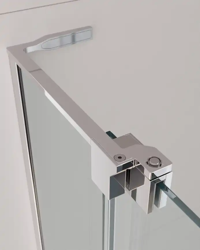 Душевой уголок CEZARES SLIDER-A-2-100/110-C-Cr стекло Прозрачное, профиль Хром фото 5