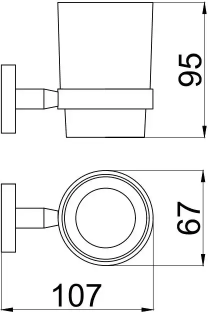 Стакан Allen Brau Priority 6.31002-GB золото матовое фото 2