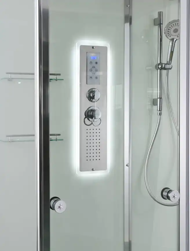 Душевая кабина AvaCan V2011LED 110x90 см, низкий поддон, с крышей фото 15