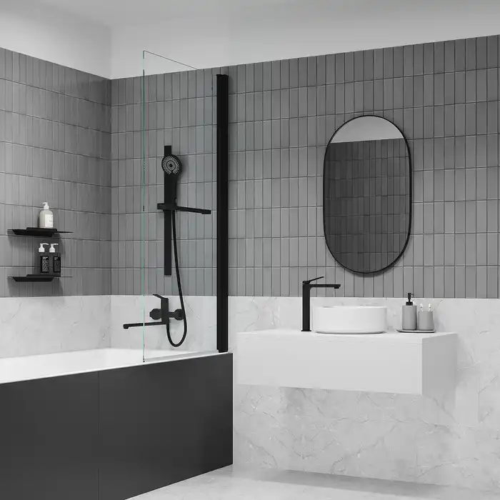 Смеситель для раковины IDDIS Parker PARBL01i01 высокий цвет, Матовый черный фото 5