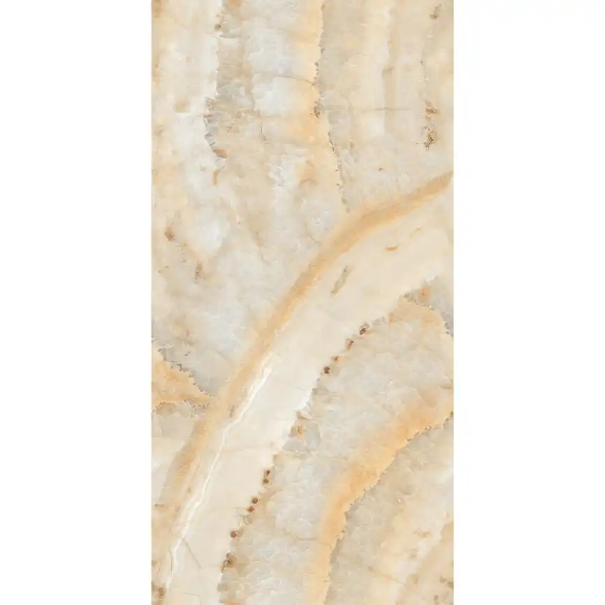 Керамогранит AVS Crystal Onyx 60x120 карвинг, бежевый фото 4