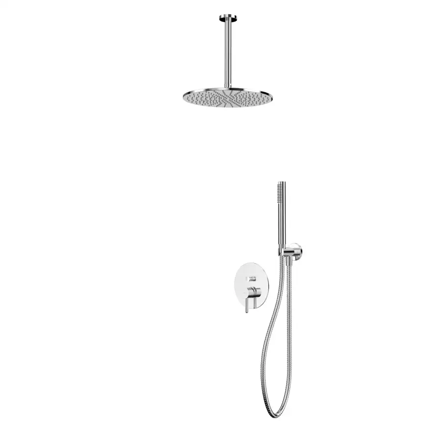 Душевая система для душа WHITECROSS Y chrome YSET12CR, скрытого монтажа, Хром фото 1