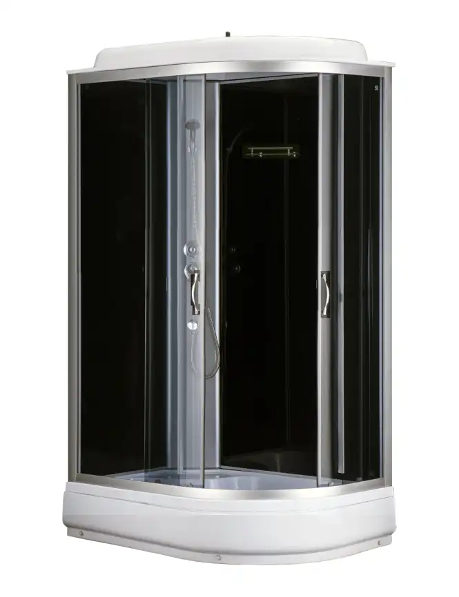 Душевая кабина Loranto 120х80 средний поддон, прозрачное стекло, профиль Хром, CS-66120-20 L G фото 1