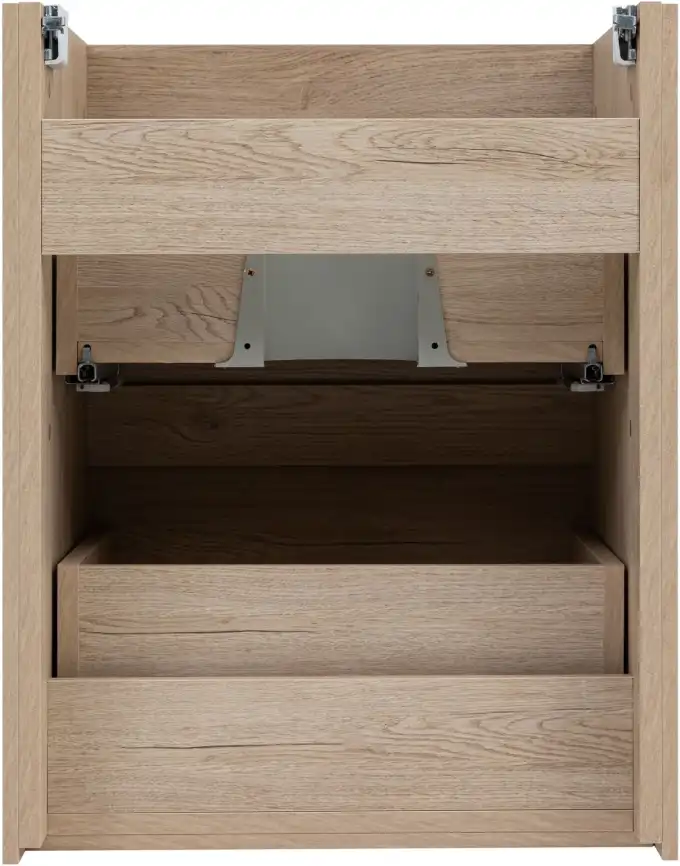 Тумба под раковину Aquanet Милан 50 дуб светлый, подвесная, 336381 фото 11