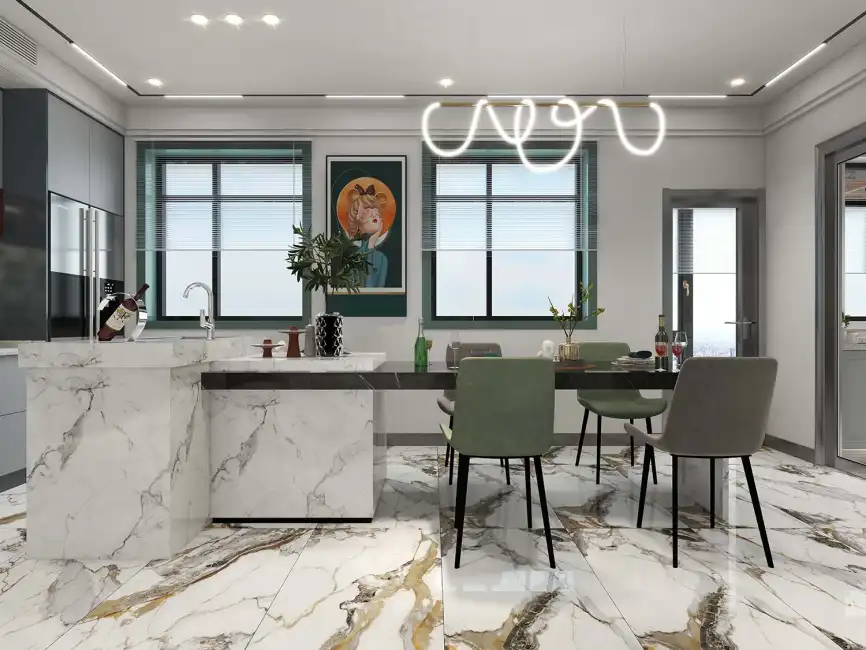 Керамогранит AZARIO COLOMBIA GOLD 60x120 Carving (H18004012G) фото 5