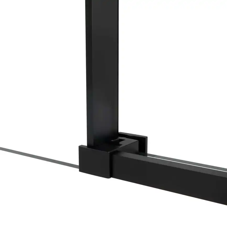 Душевой уголок Vincea Slim Soft 100х90 VSR-1SS9010CLB, дверь раздвижная, профиль черный, стекло прозрачное фото 9