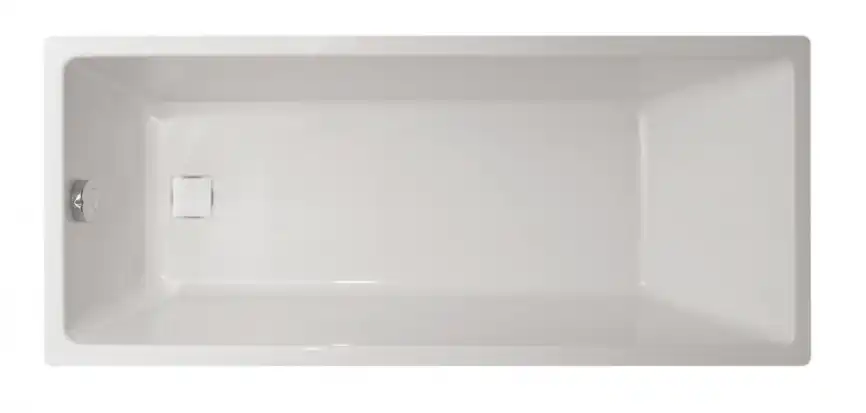 Акриловая ванна Vagnerplast CAVALLO 150х70 VPBA157CAV2X-04 прямоугольная, Белая фото 1
