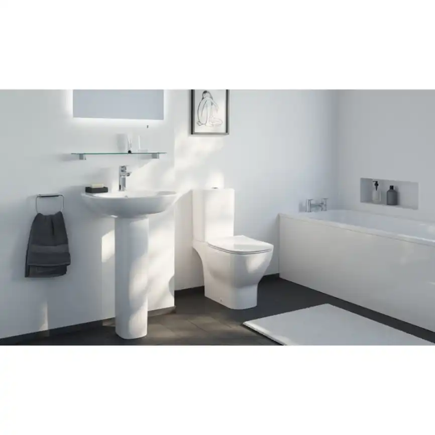 Тонкое сидение и крышка для унитаза Ideal Standard Tesi T352701 фото 4