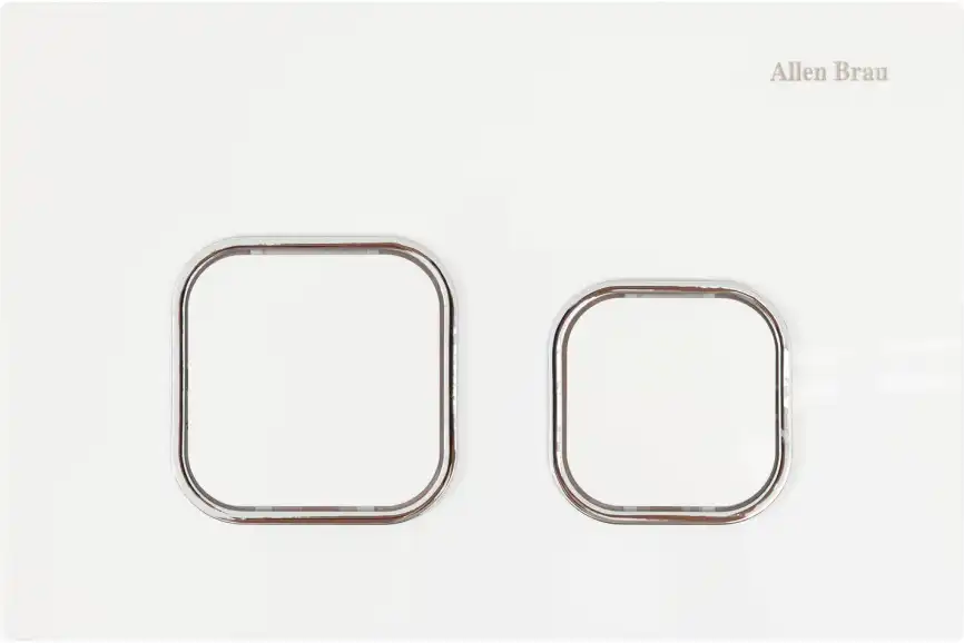 Клавиша смыва Allen Brau EVO O 9.2EV02.20 белый фото 1