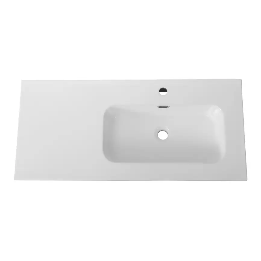 Керамическая раковина, чаша справа, CEZARES CZR-8095-100-R фото 2