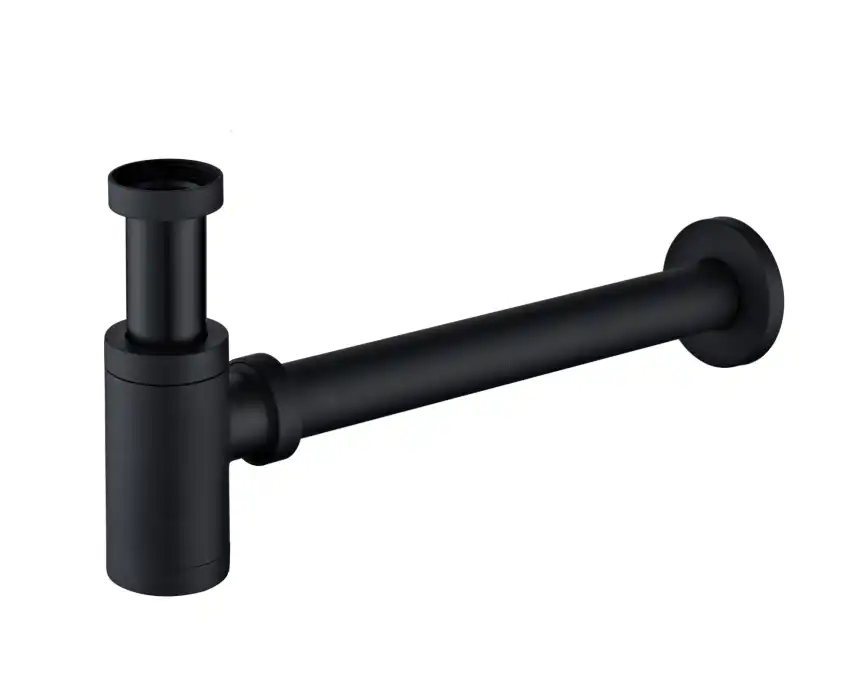 Сифон для раковины BelBagno BB-SMT2-NERO Черный фото 1