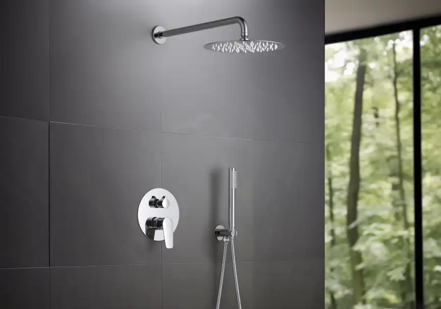 Душевая система Aquatek БЕТТА AQ1172CR для душа встраиваемая, Хром фото 7