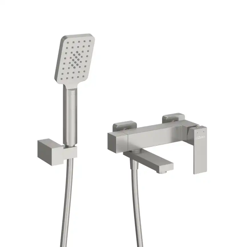 Смеситель для ванны и душа Cezares SLIDER-VD-IN, Сатин фото 2