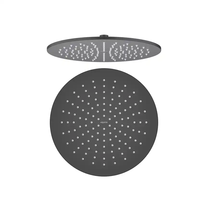 Верхний душ Aquatek  AQ2079MB, Черный матовый фото 1
