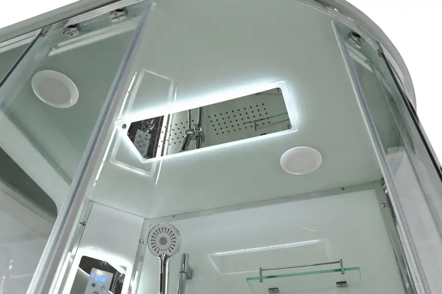 Душевая кабина AvaCan A2812LLED 120x80 см, низкий поддон, с крышей, левая фото 15