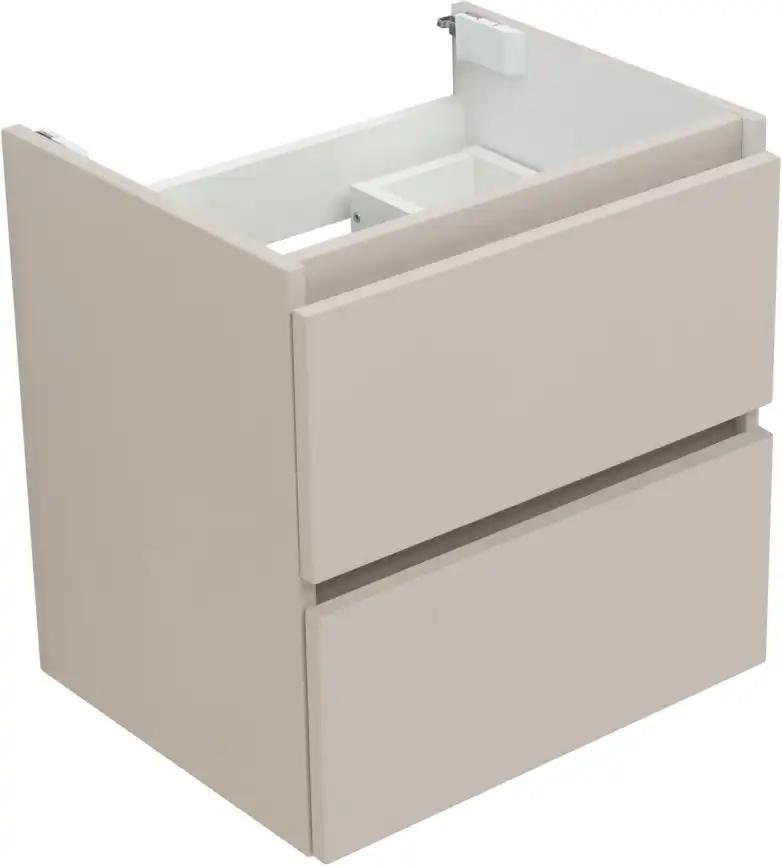 Тумба под раковину Aquanet Вега 2.0 50 бежевый, подвесная, 337940 фото 12