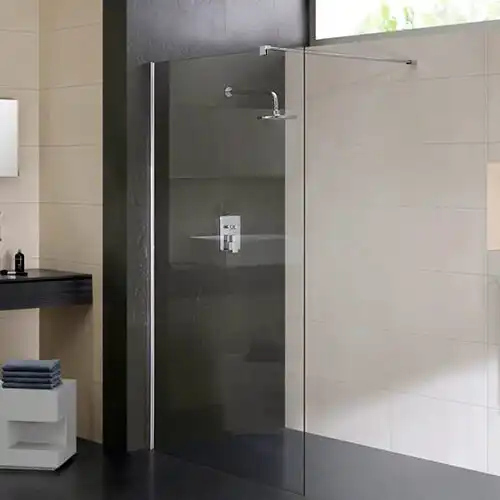 Душевая перегородка AVS Walk In 110 профиль хром, стекло прозрачное, 803-0014-200-11-CR-T фото 2