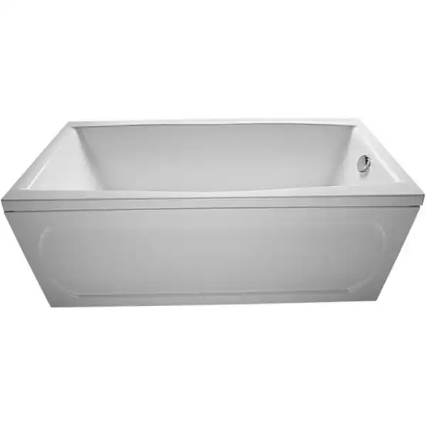 Акриловая ванна Marka One VIOLA 150х70 Прямоугольная белая 01ви1570 фото 2