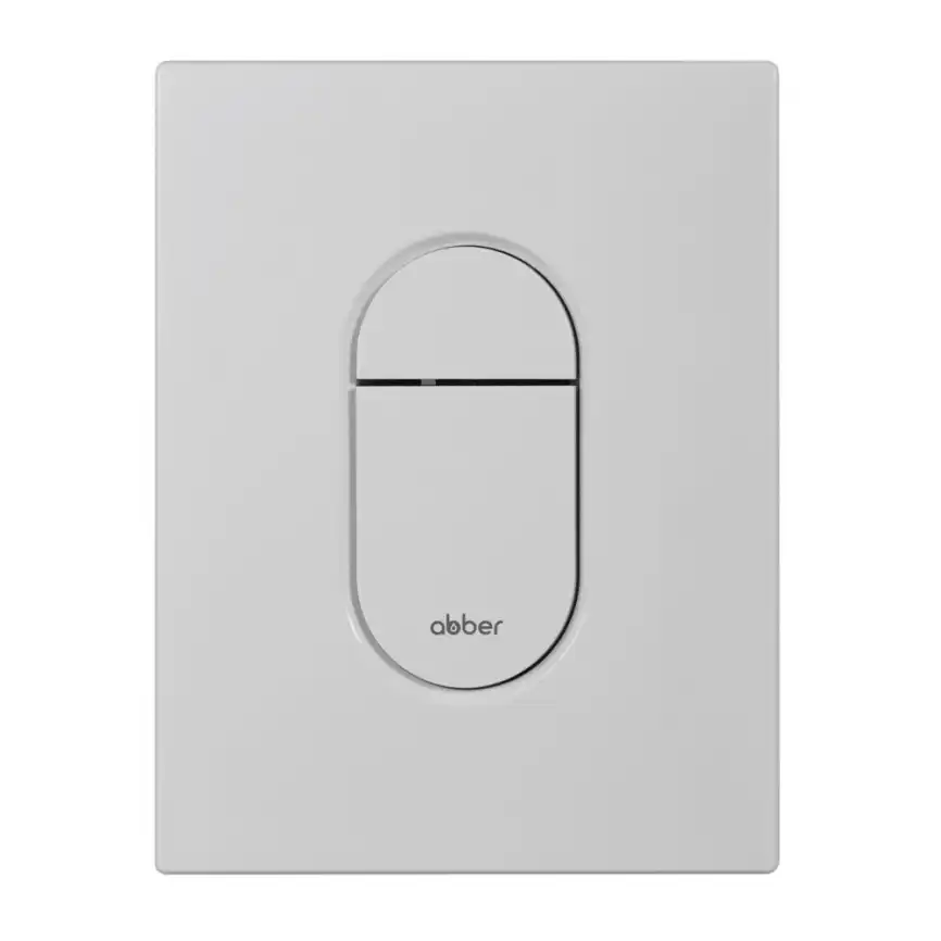 Комплект унитаза с инсталляцией ABBER Rechteck AC1201 белый и кнопкой AC0124MW белая матовая фото 3