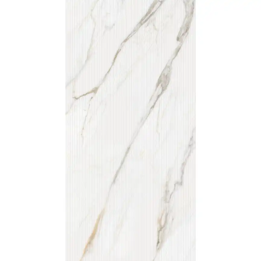 Керамогранит AVS by Italian Design Calacatta Arte Massimo 60x120 Moon Light Stone, белый фото 3