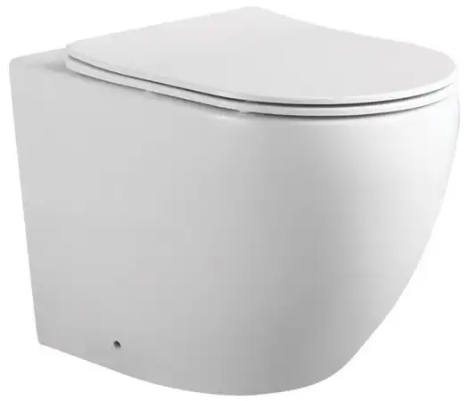 Приставной унитаз с бачоком SET BW AQUATEK ЕВРОПА-031 3в1 с сиденьем микролифт и Черной клавишей смыва фото 2