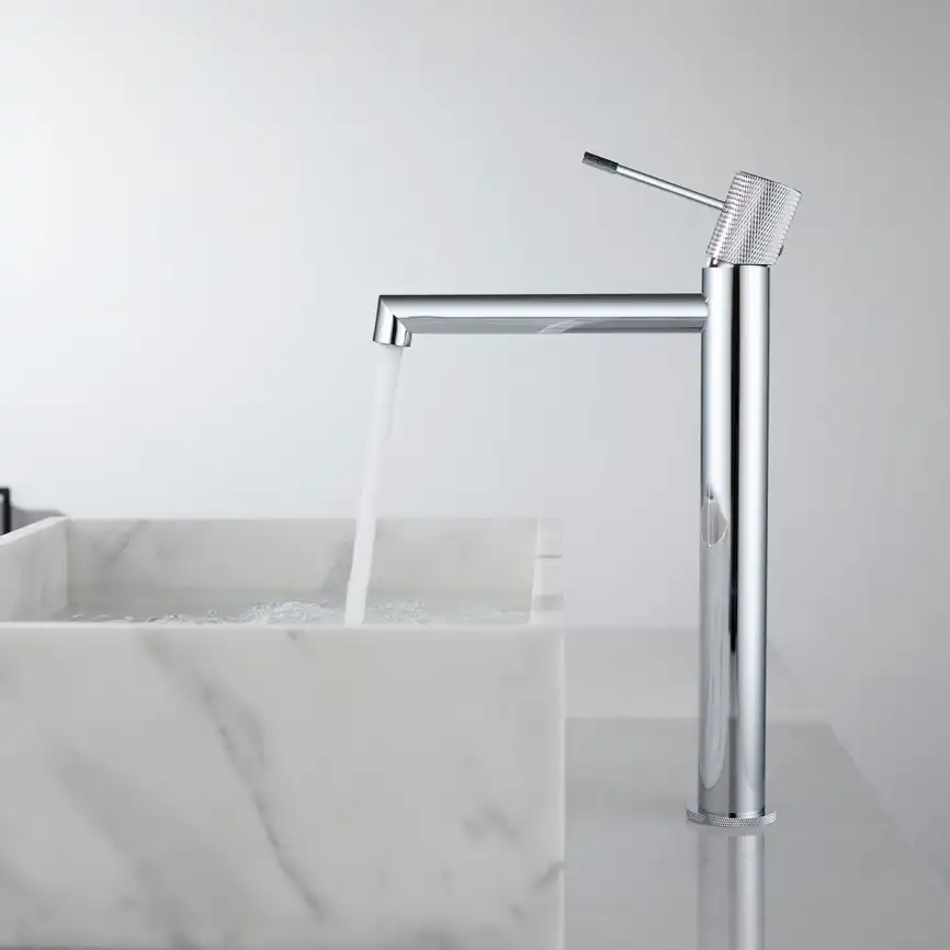 Смеситель для накладной раковины Vincea Desire VBF-1D2CH однорычажный, хром фото 4