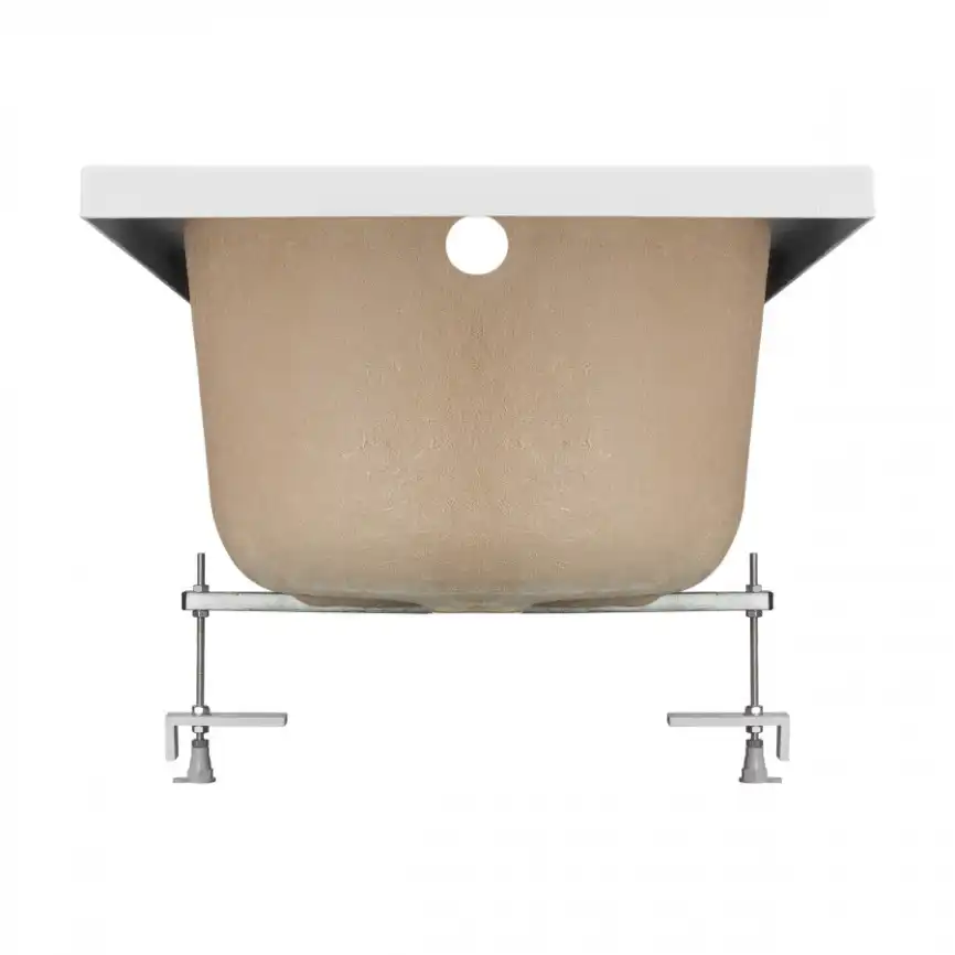 Акриловая ванна Santek Касабланка М 150х70 1WH501530 прямоугольная, Белая фото 4