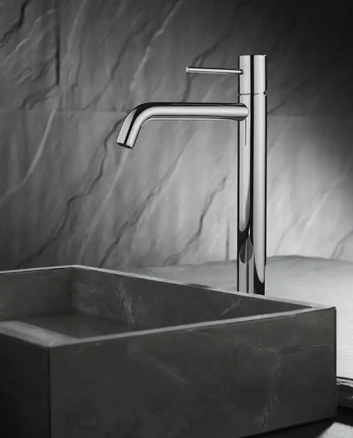 Смесители для раковины AVS Slimmer 811-101-CR высокий, хром фото 7