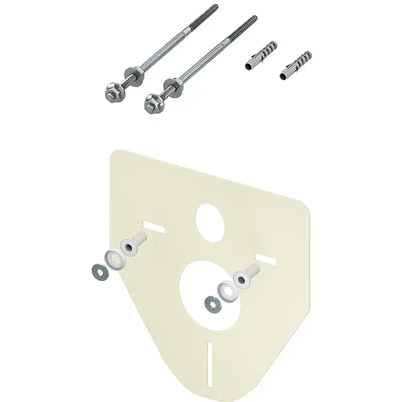 Инсталляция Tece Base 9400413 для подвесного унитаза с Белой кнопкой смыва фото 4