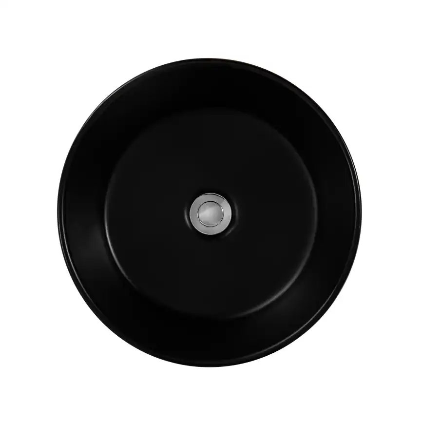 Раковина накладная Aquatek 40х40х16,5 AQ5118-MB, Черная матовая фото 4