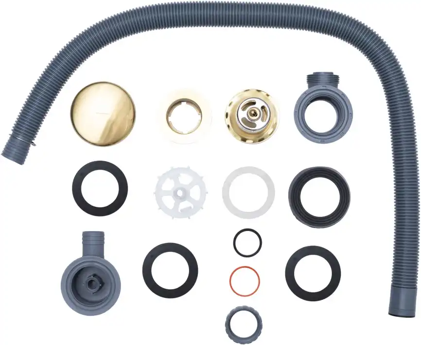 Слив-перелив для ванны Allen Brau Priority 5.31027-GB золото матовое фото 3