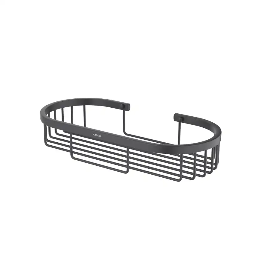 Полка для душа Aquatek AQ4916MB, Черный матовый фото 1